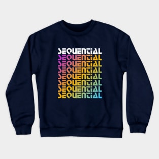 Rainbow Sequential Crewneck Sweatshirt